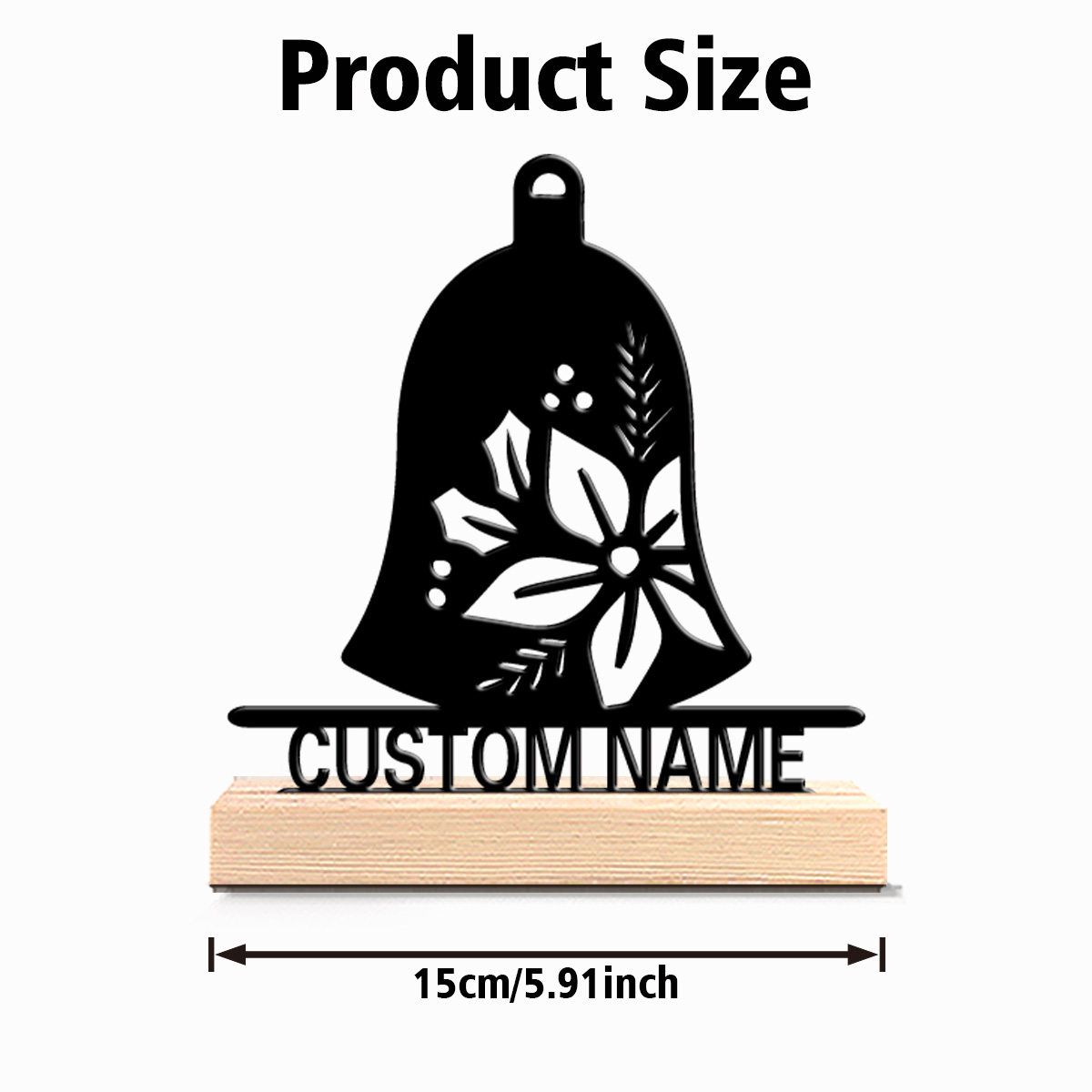 1pc New Design Personalized Cu - Engraved Wood Frame avis et prix