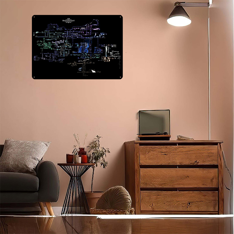 Hollow Knight Hallownest Map L - Custom Map Poster avis et prix