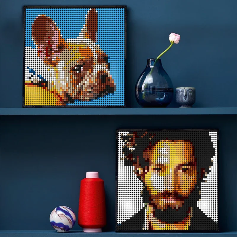 Pixel Art Custom Photo Persona - Pet Portrait Custom avis et prix