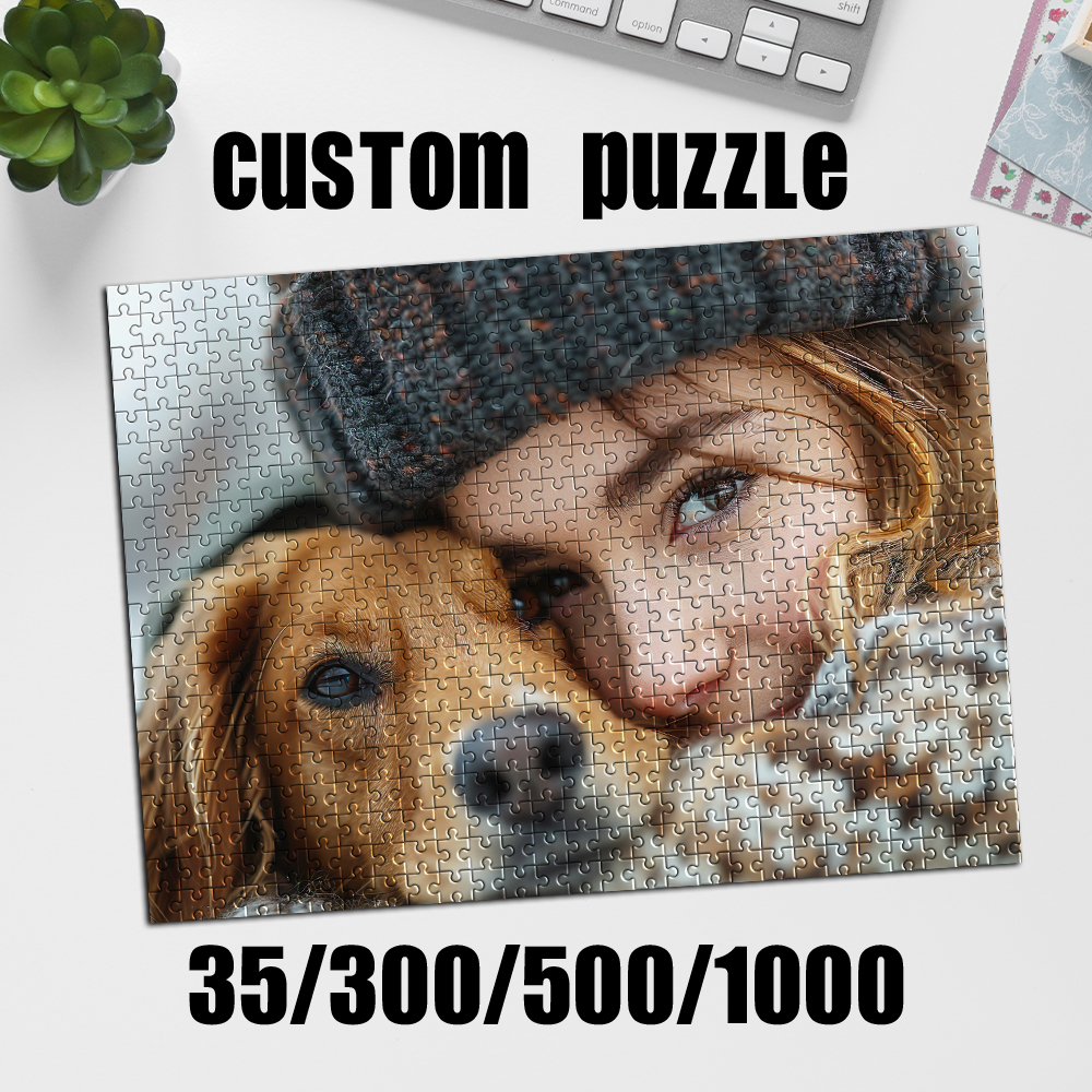 Personalized Custom Photo Puzz - Pet Portrait Custom avis et prix
