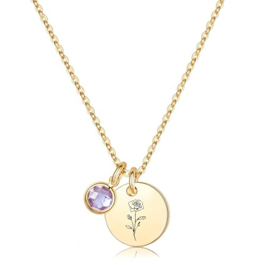 Birth Flower Necklaces for Wom - Birth Flower Necklace avis et prix