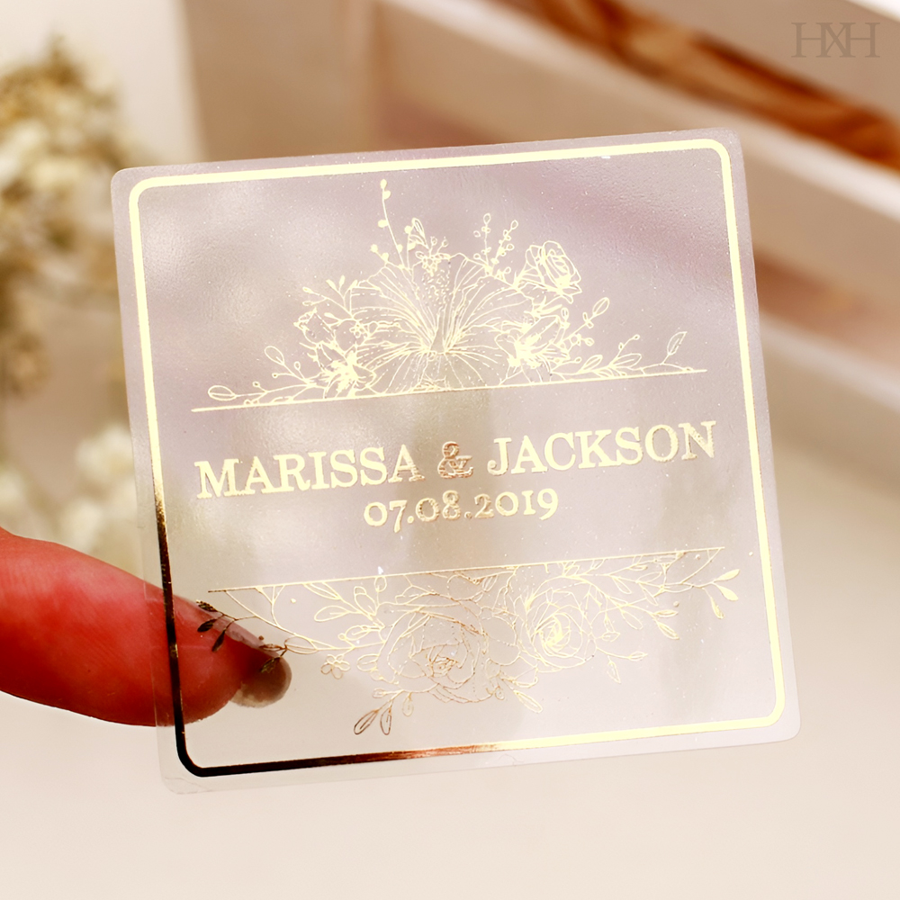 50 sheets Personalized Wedding - Personalised Candle Label avis et prix