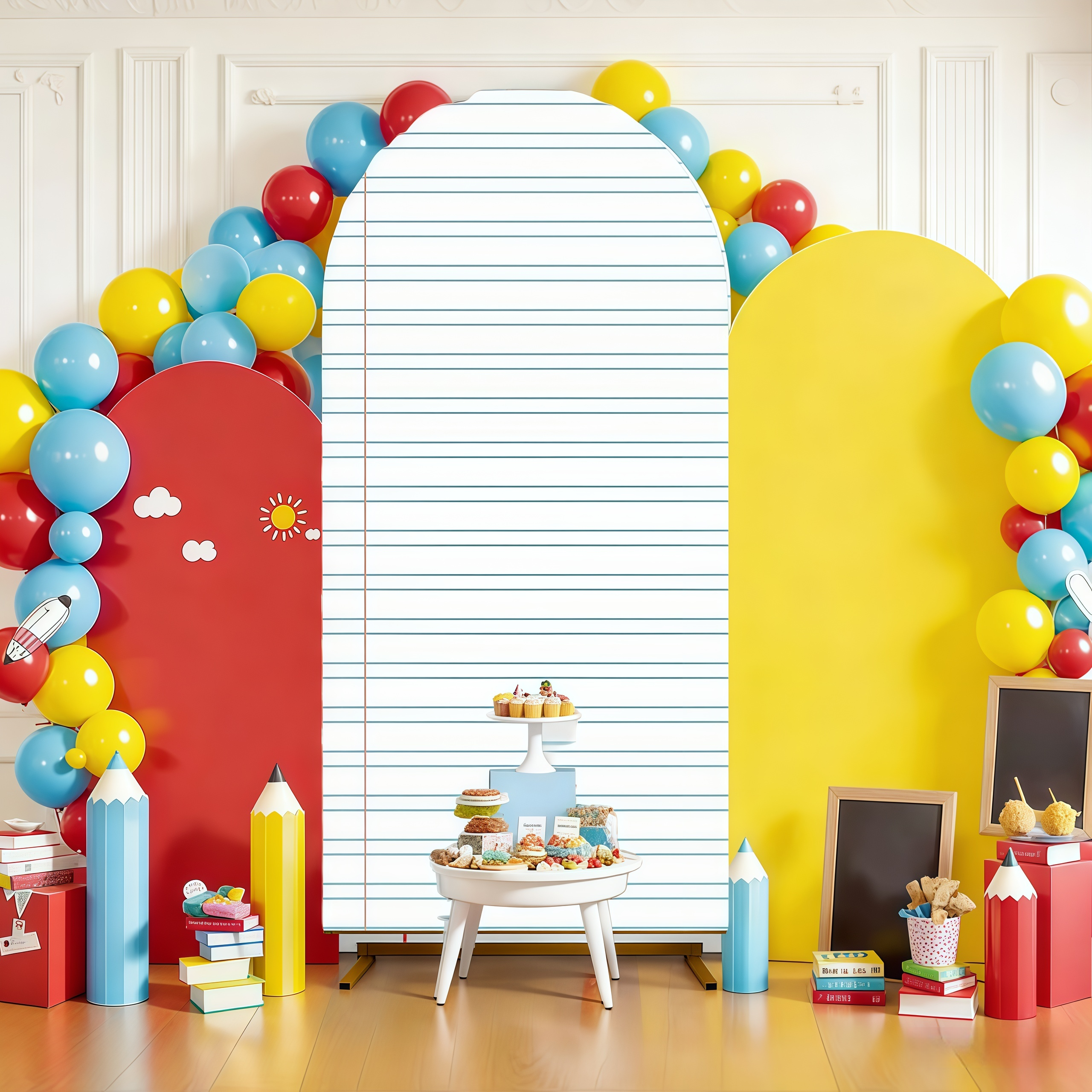 Homework Book Arch Backdrop Co - Custom Photo Book avis et prix
