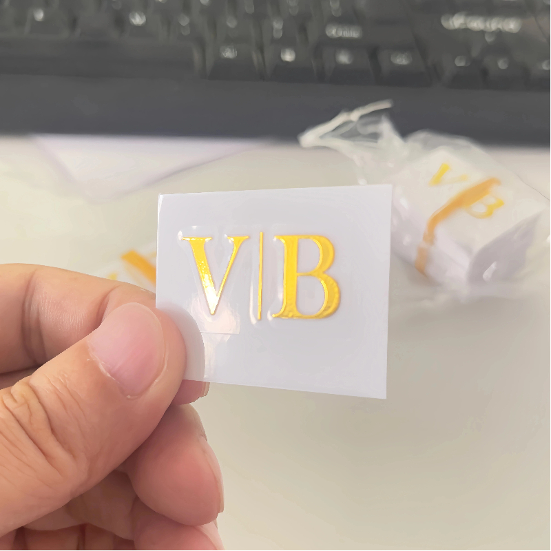 100pcs Custom Stickers Shiny G - Personalised Candle Label avis et prix