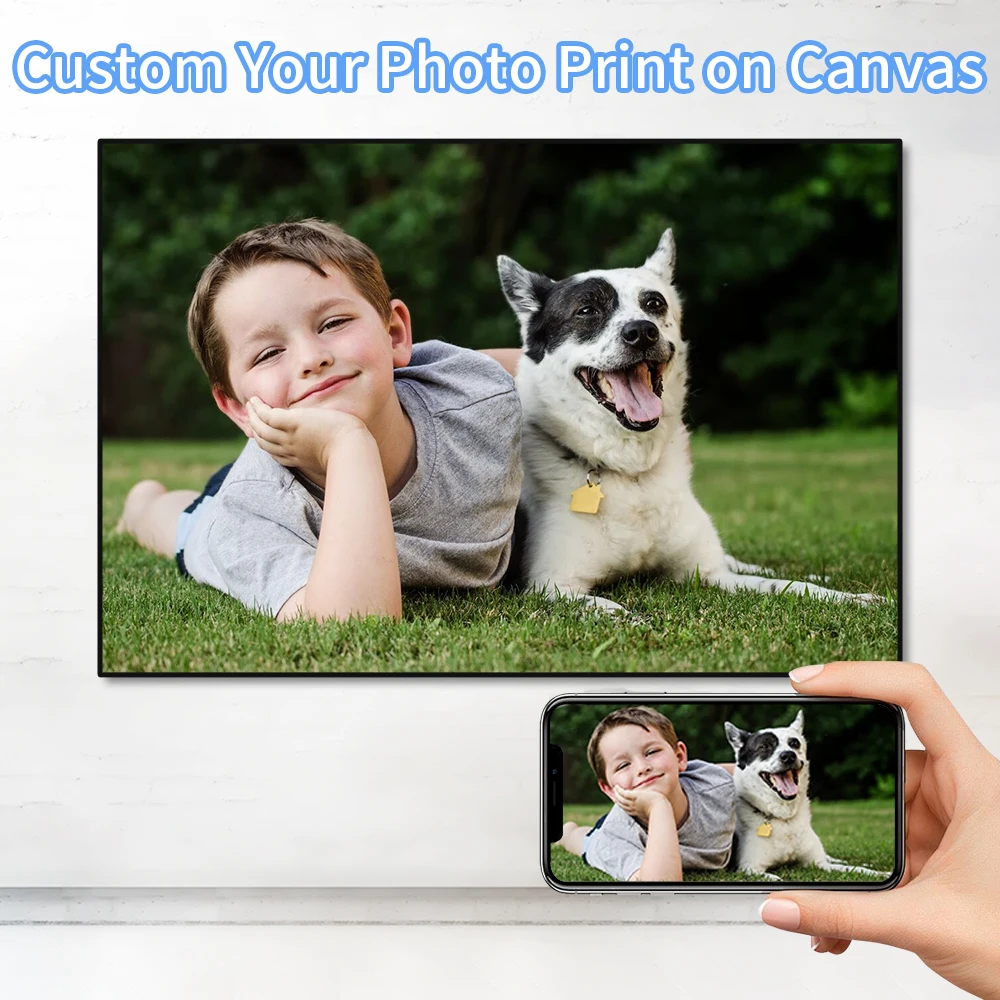 Custom Canvas Painting for Fam - Custom Map Poster avis et prix