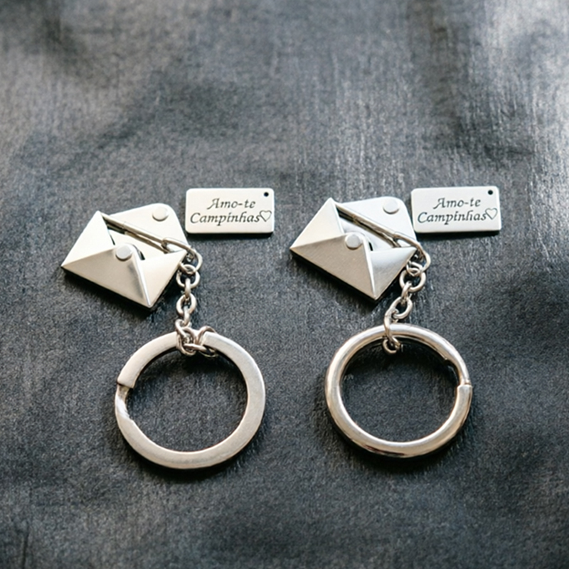 Can Open Envelope Custom Keych - Initial Ring Custom avis et prix