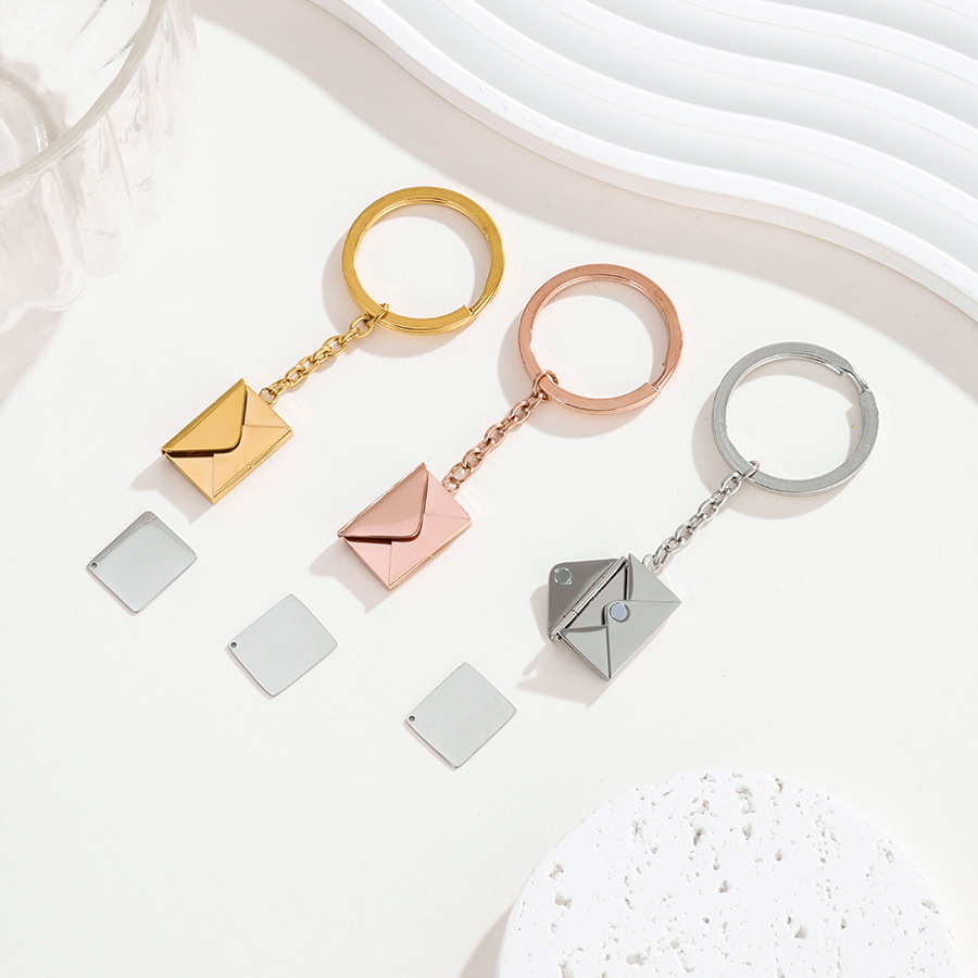 Can Open Envelope Custom Keych - Initial Ring Custom avis et prix