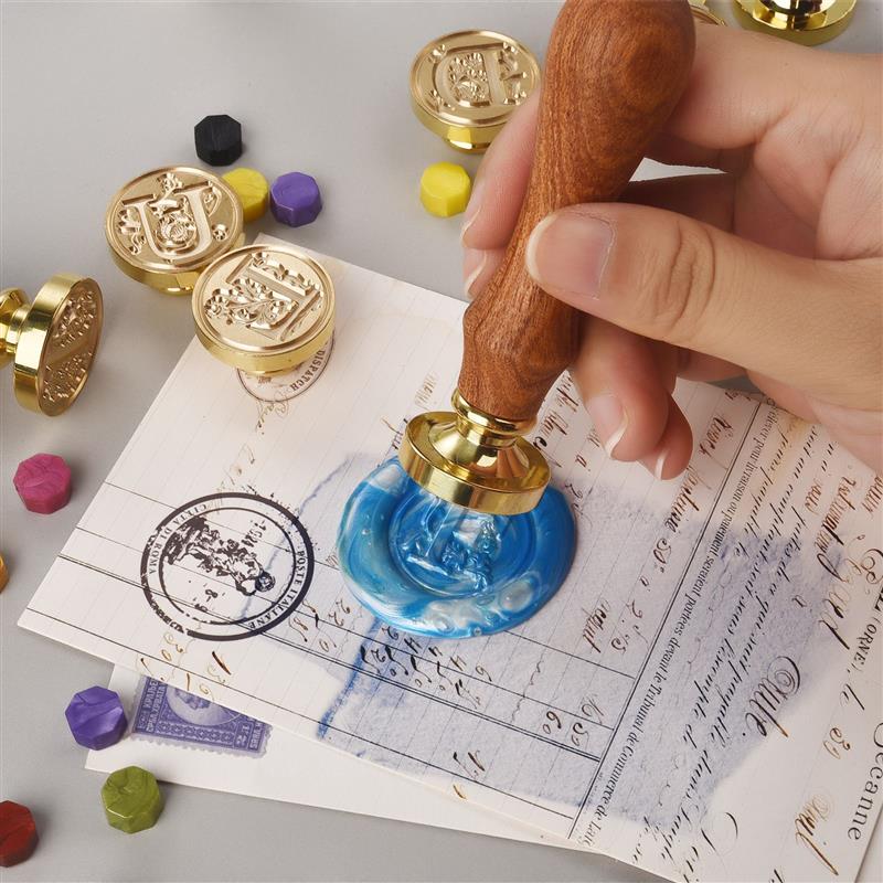 A-Z Vintage Sealed Wax Stamp H - Wax Seal Letter Kit avis et prix