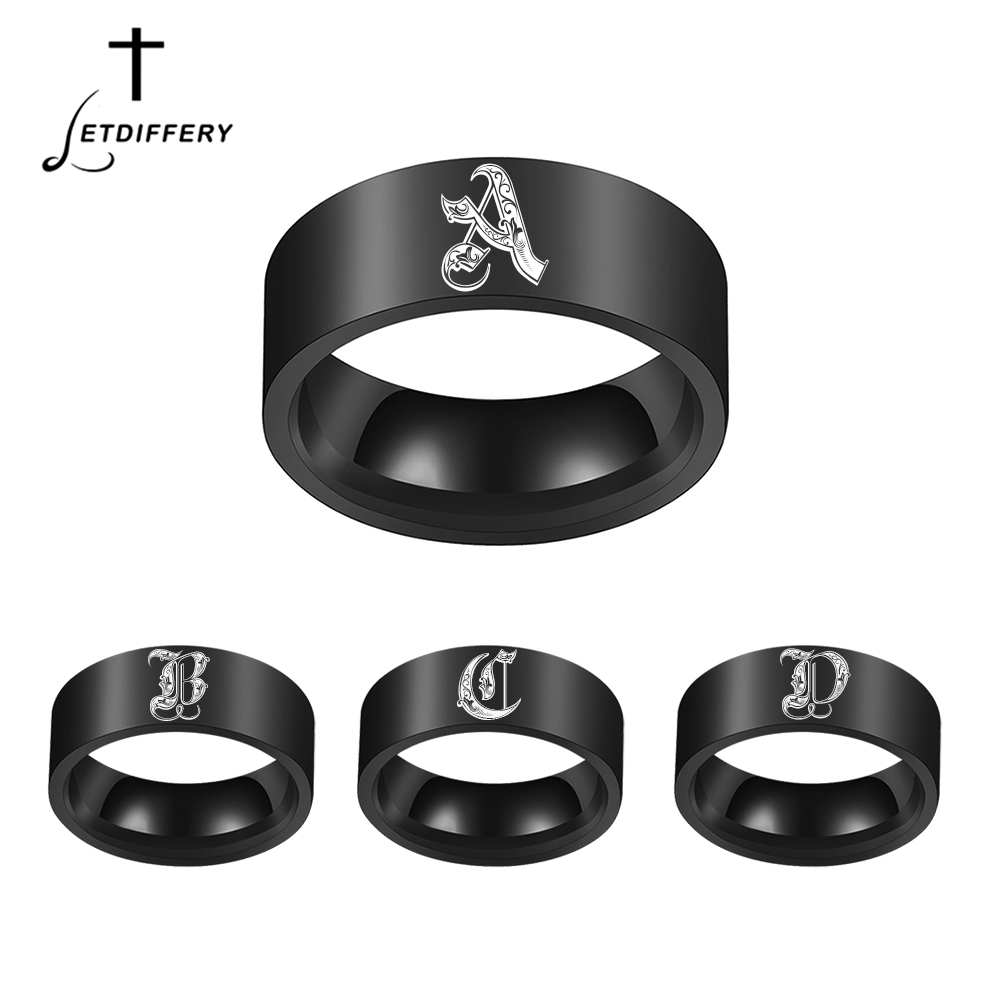 Letdiffery Customized Engraved - Initial Ring Custom avis et prix