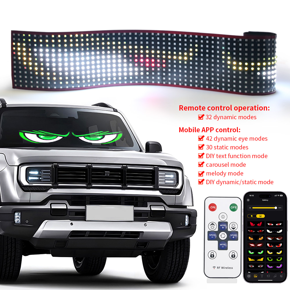Truck Devil Eyes LED Light APP - Custom Map Poster avis et prix