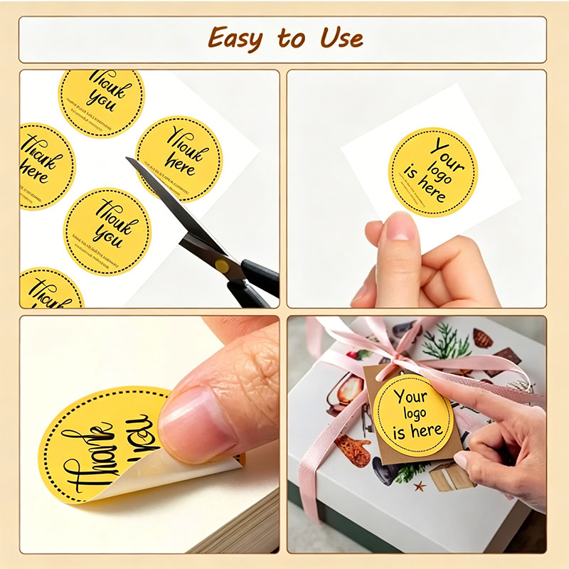 Custom Your Logo Border Round  - Personalized Name Box avis et prix