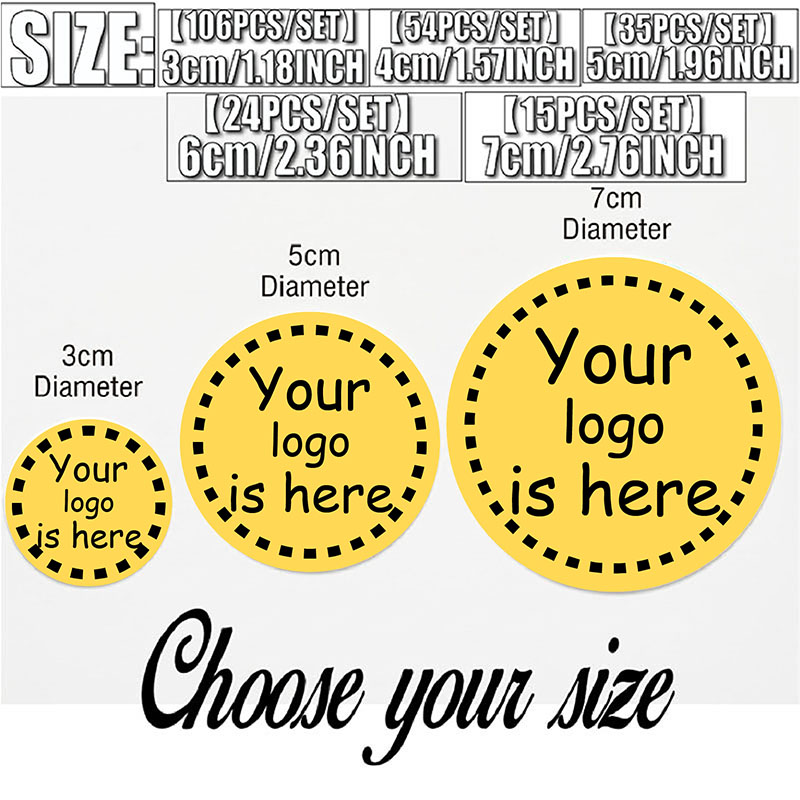Custom Your Logo Border Round  - Personalized Name Box avis et prix