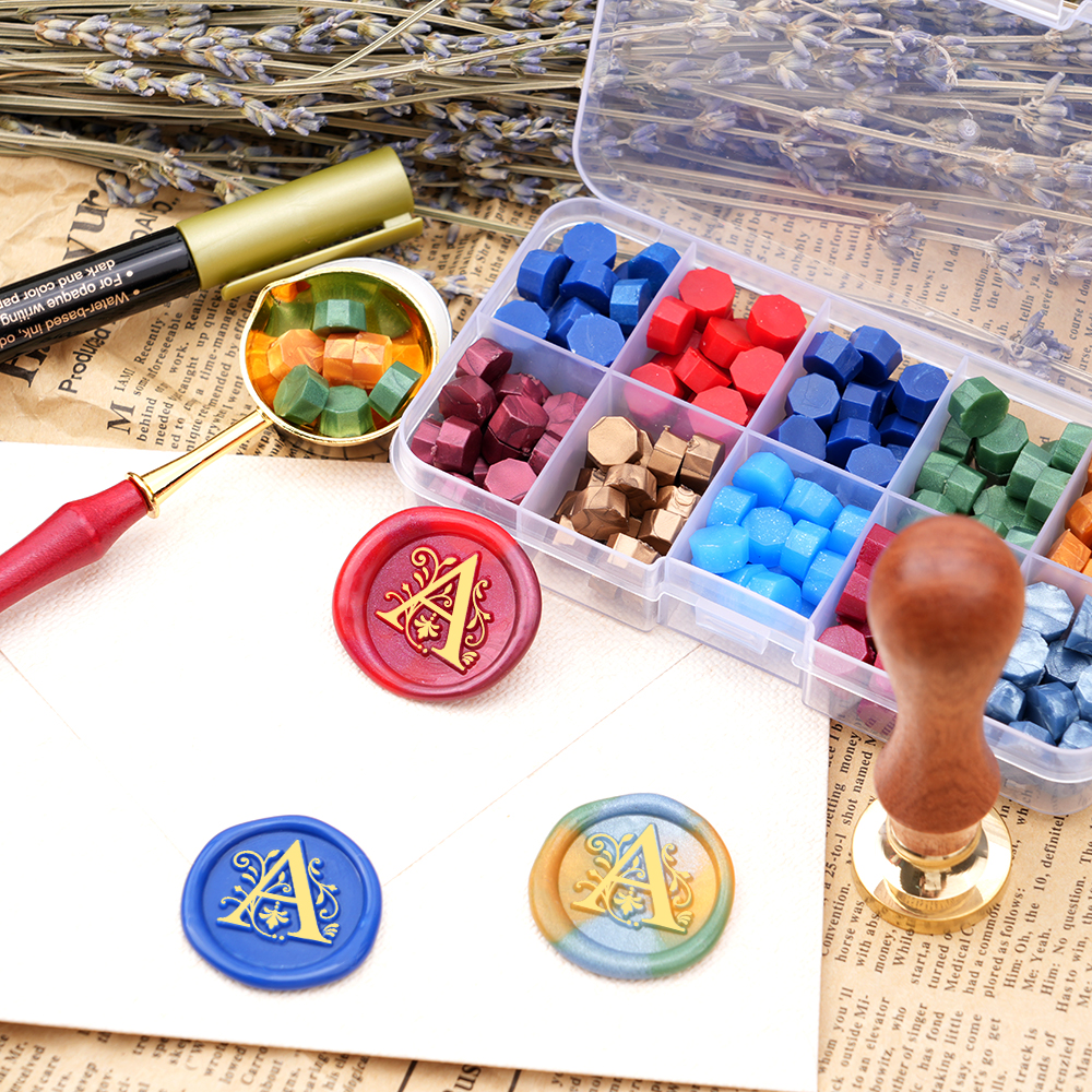 A-Z letter Wax Seal Stamp Kit  - Wax Seal Letter Kit avis et prix