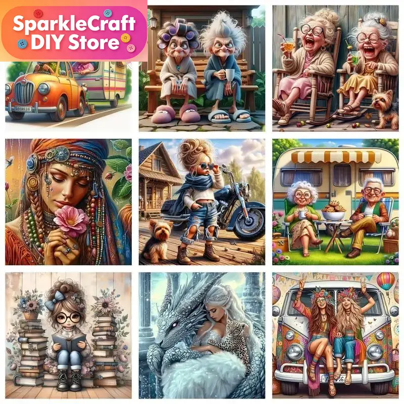1pc frameless   Full Square Di - Photo Mosaic Print avis et prix