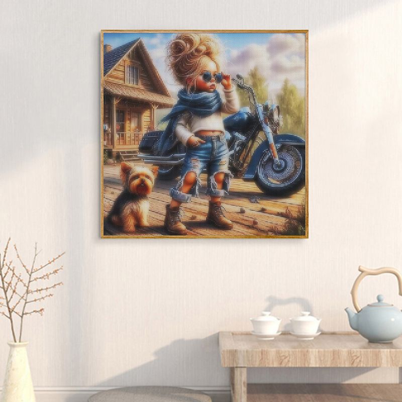 1pc frameless   Full Square Di - Photo Mosaic Print avis et prix