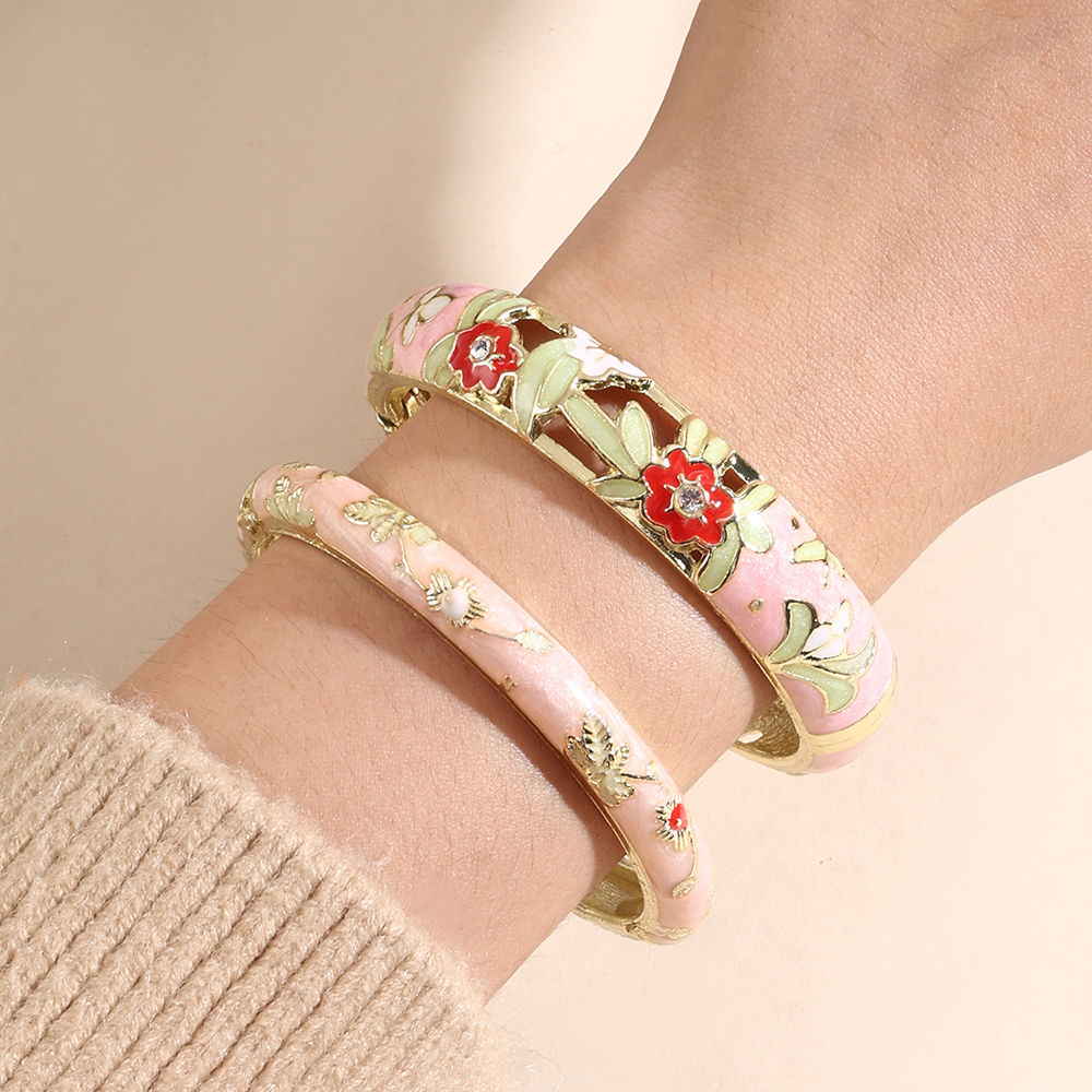 Jardme 1PCS Wide Hollow Enamel - Coordinates Bracelet avis et prix