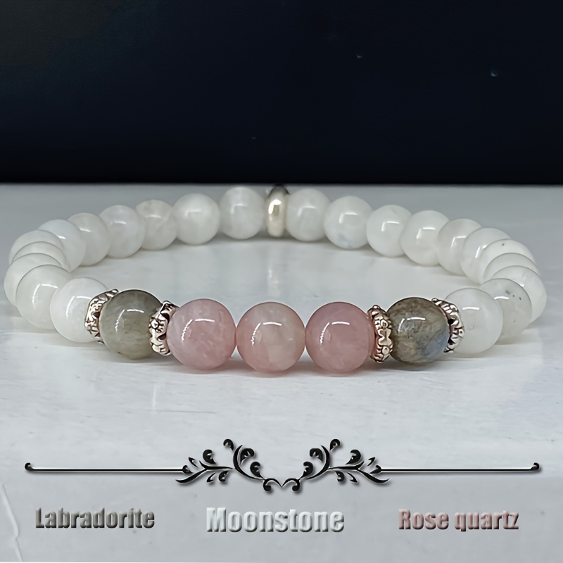 1pc/Moonstone, Labradorite and - Coordinates Bracelet avis et prix