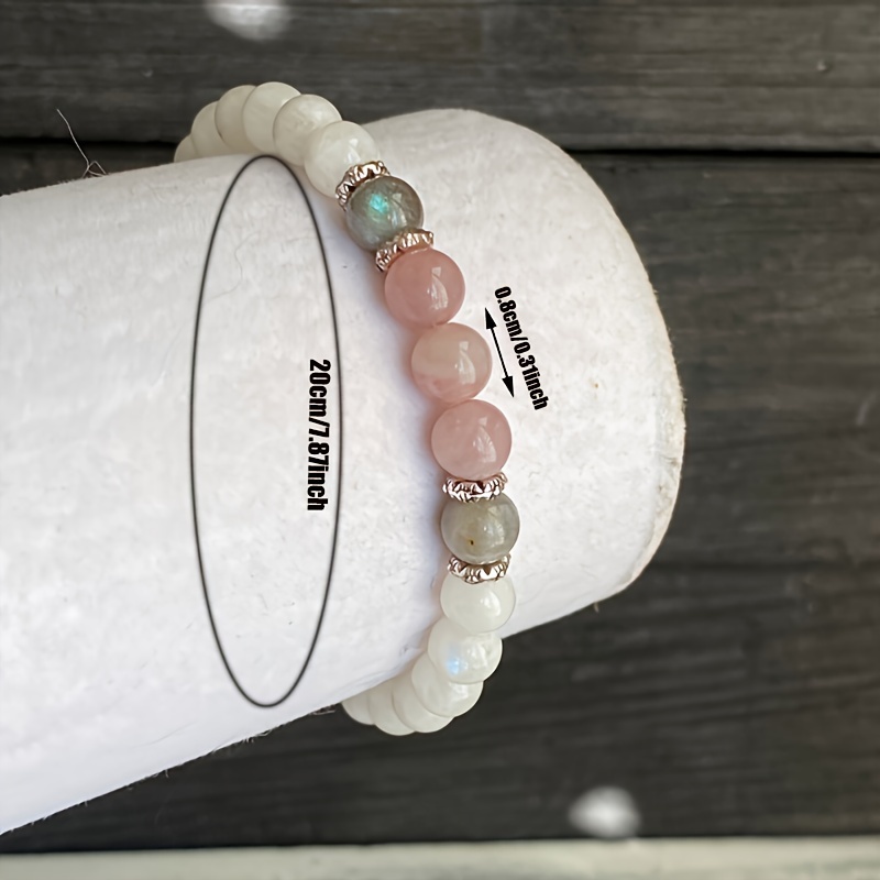 1pc/Moonstone, Labradorite and - Coordinates Bracelet avis et prix