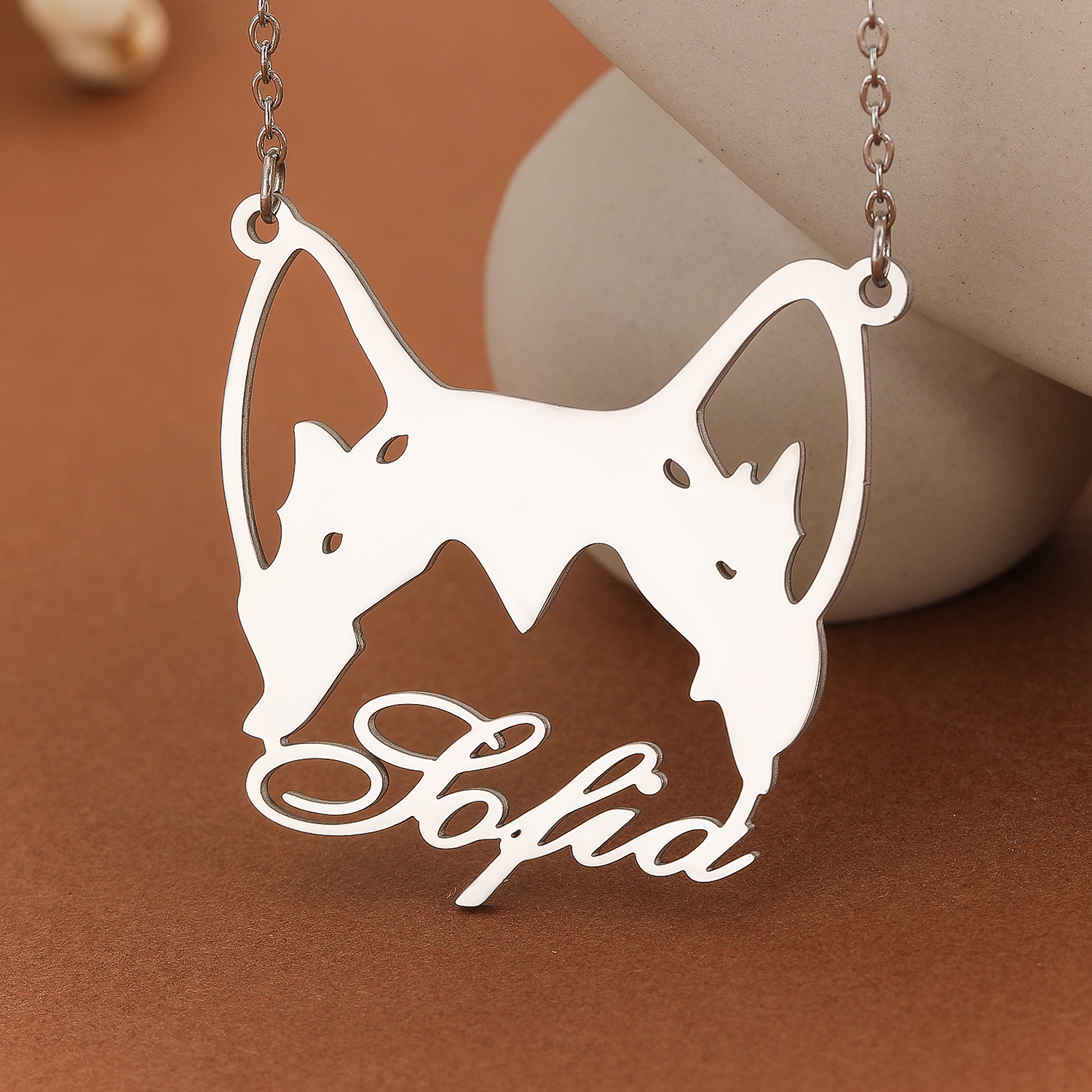 Custom Alaska Malamute Name Ne - Name Necklace Custom avis et prix