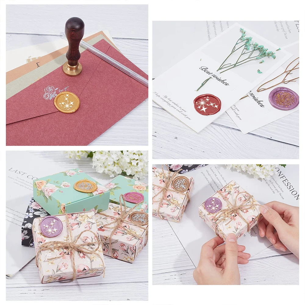 Custom LOGO Wedding Sealing wa - Wax Seal Letter Kit avis et prix