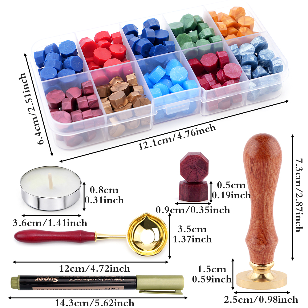 A-Z letter Wax Seal Stamp Kit  - Wax Seal Letter Kit avis et prix