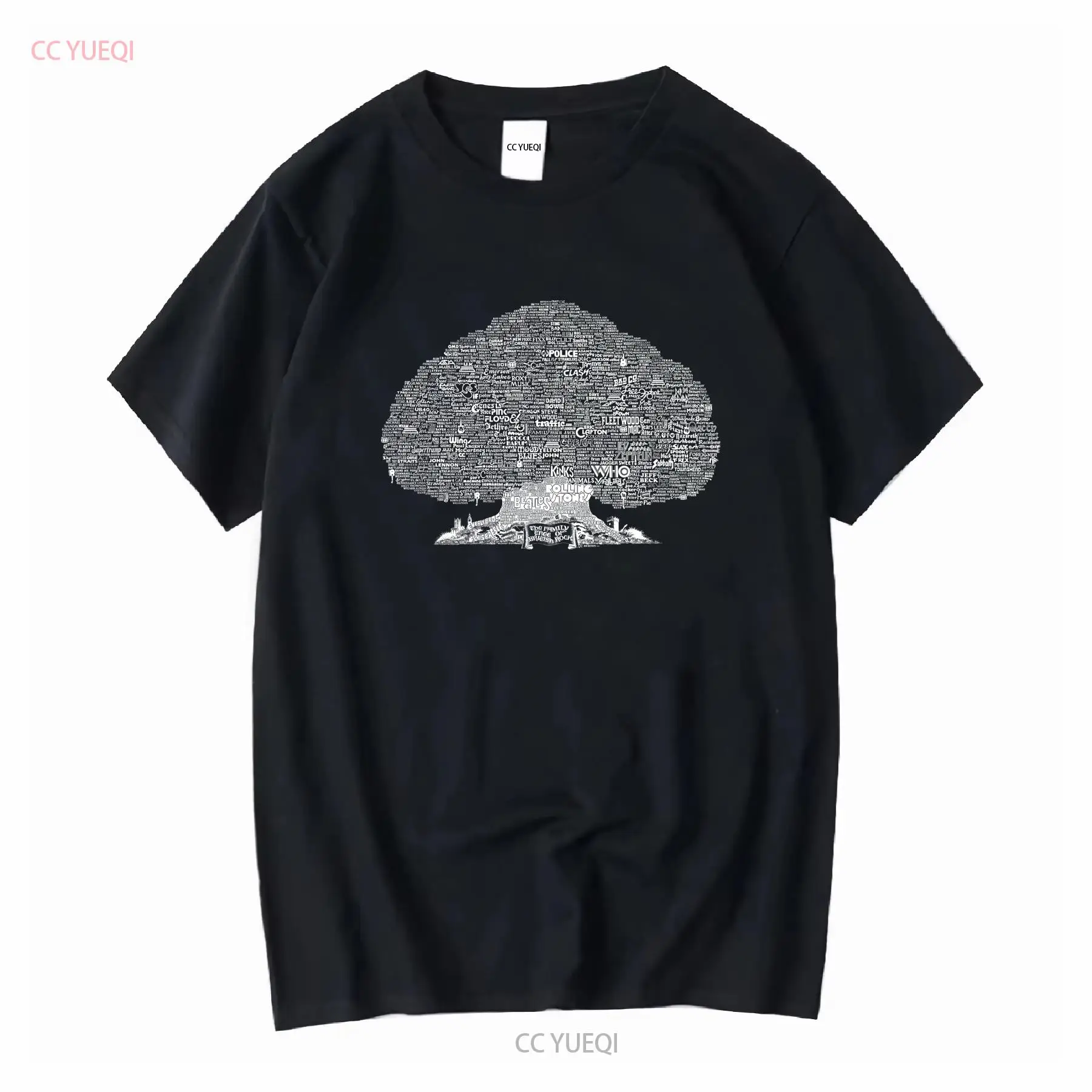 Family Tree Of British Rock T  - Family Tree Print avis et prix