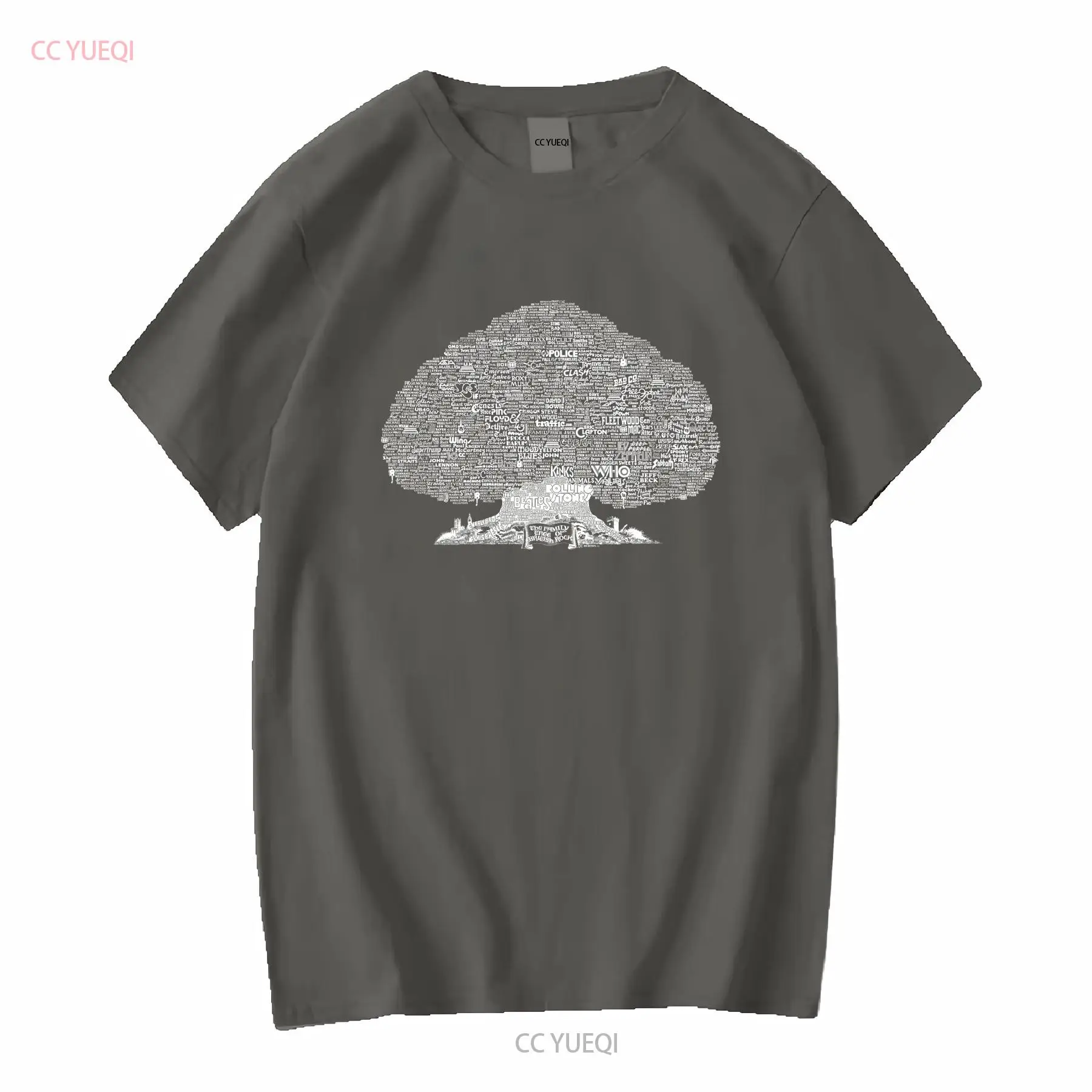Family Tree Of British Rock T  - Family Tree Print avis et prix