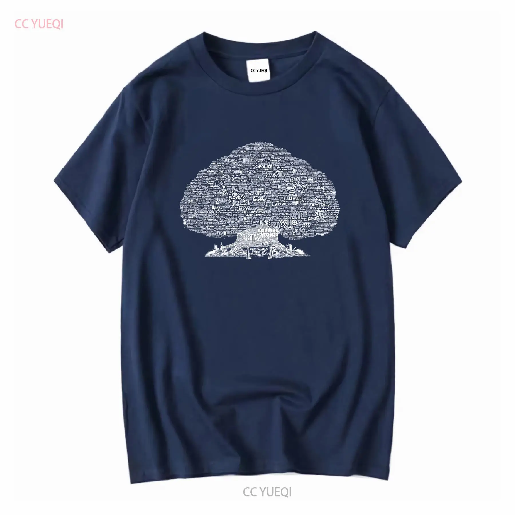 Family Tree Of British Rock T  - Family Tree Print avis et prix