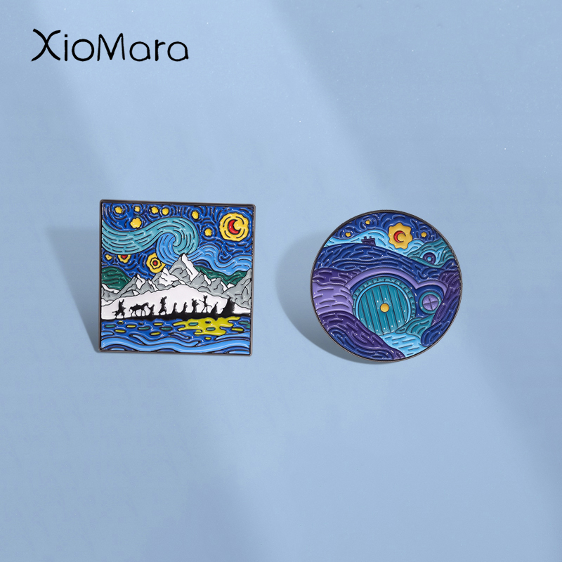 Night Sky Oil Painting Enamel  - Custom Night Sky avis et prix