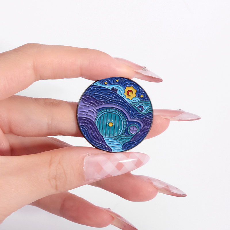 Night Sky Oil Painting Enamel  - Custom Night Sky avis et prix