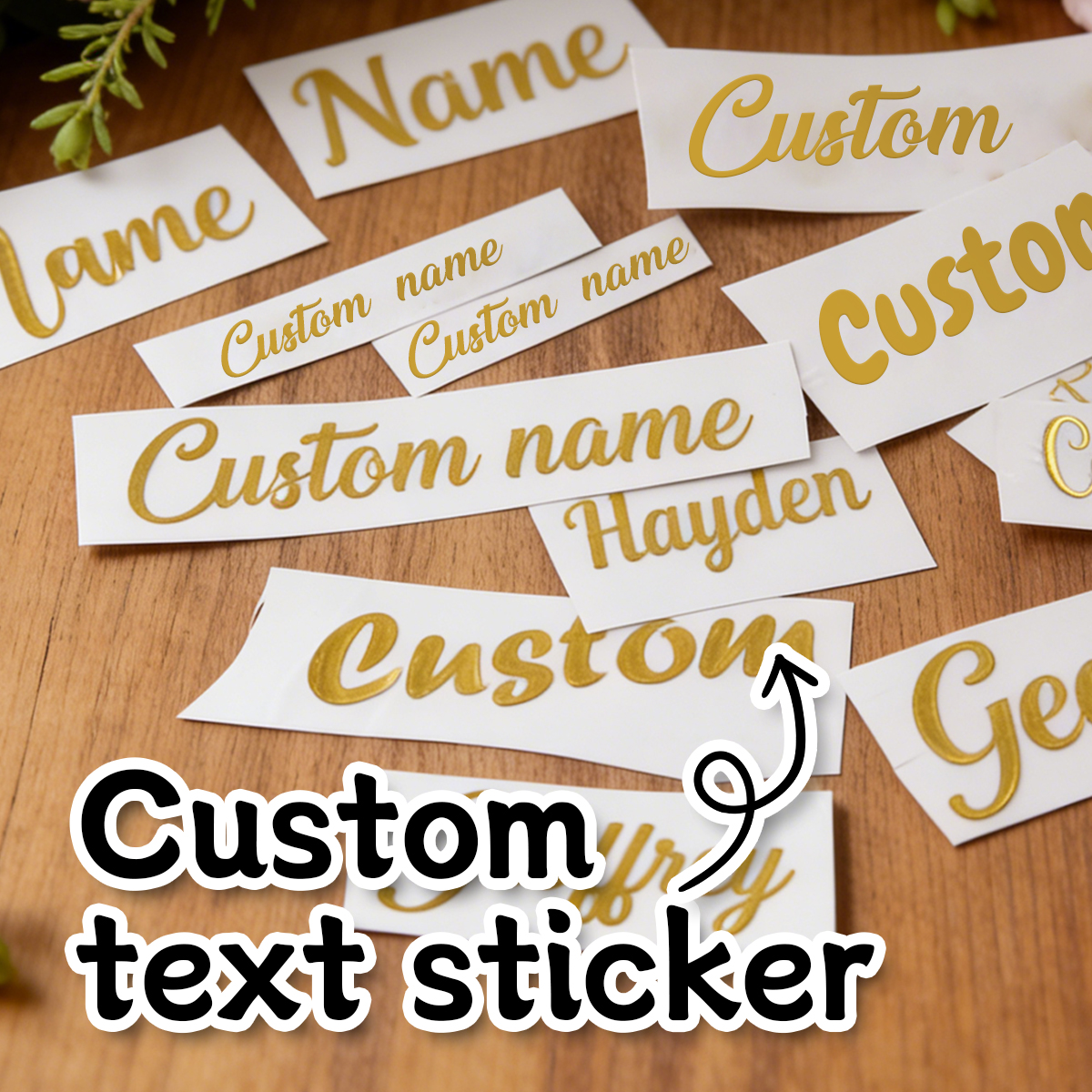 Custom name stickers, custom g - Personalised Candle Label avis et prix