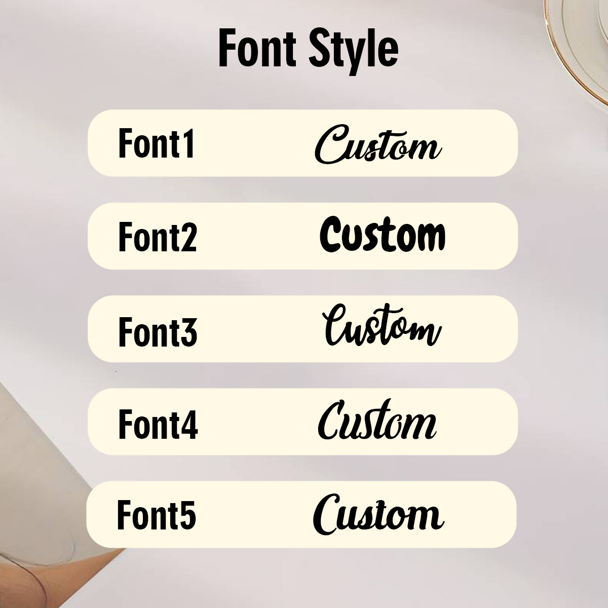 Custom name stickers, custom g - Personalised Candle Label avis et prix