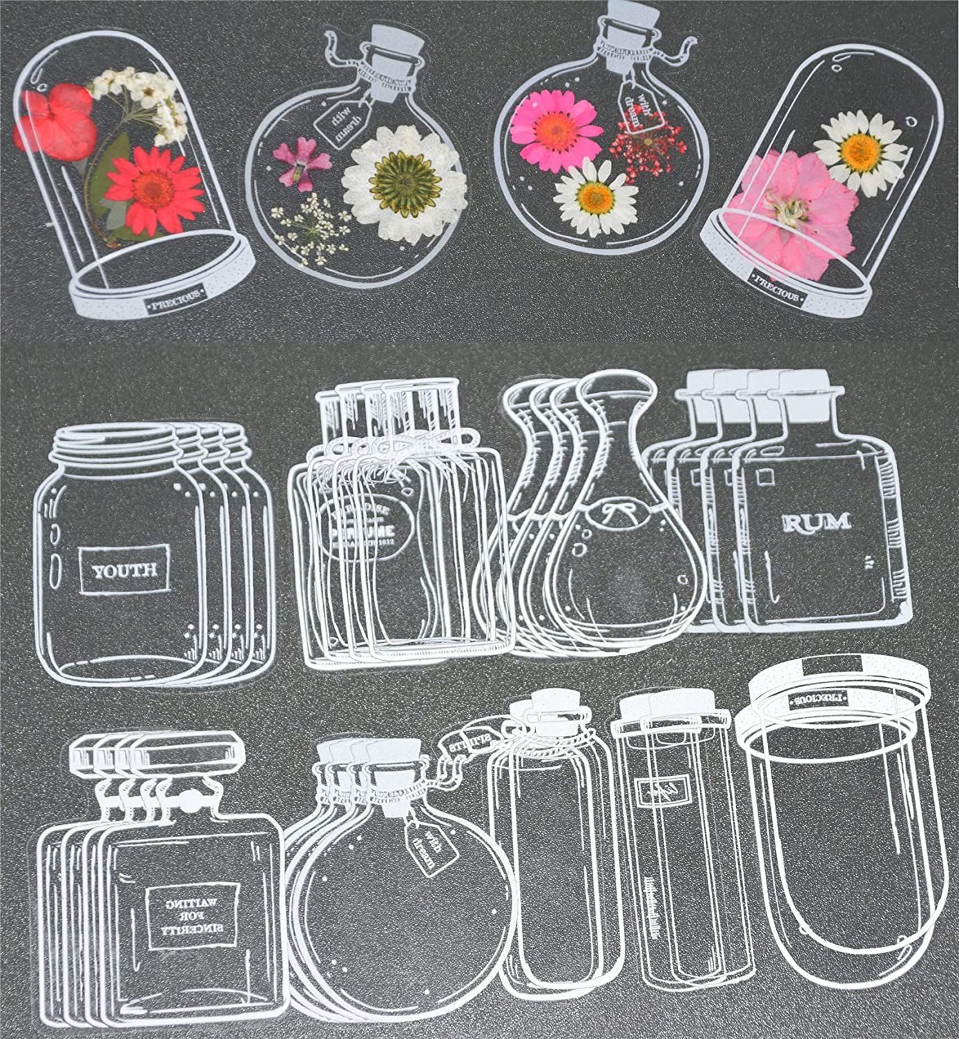 30Pcs Transparent Dried Flower - Dried Flower Bookmark avis et prix