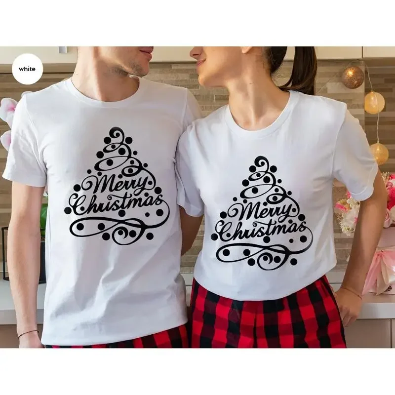 Merry Christmas T Shirt Tree H - Family Tree Print avis et prix