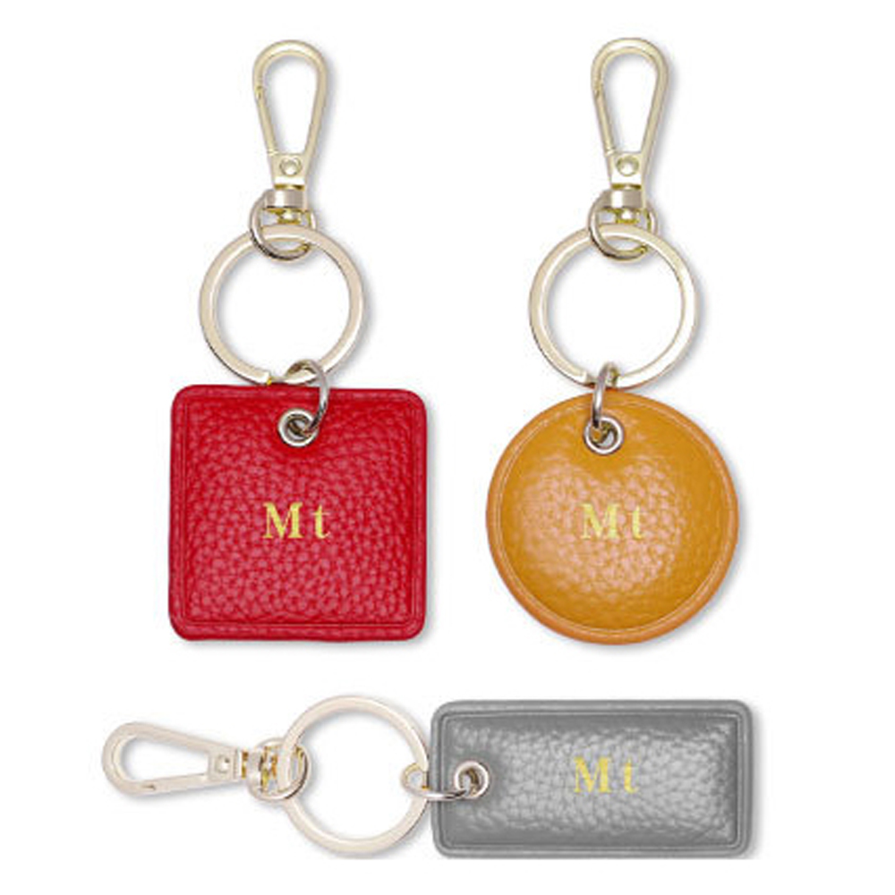 Custom Letters Leather Keychai - Monogram Keychain Leather avis et prix