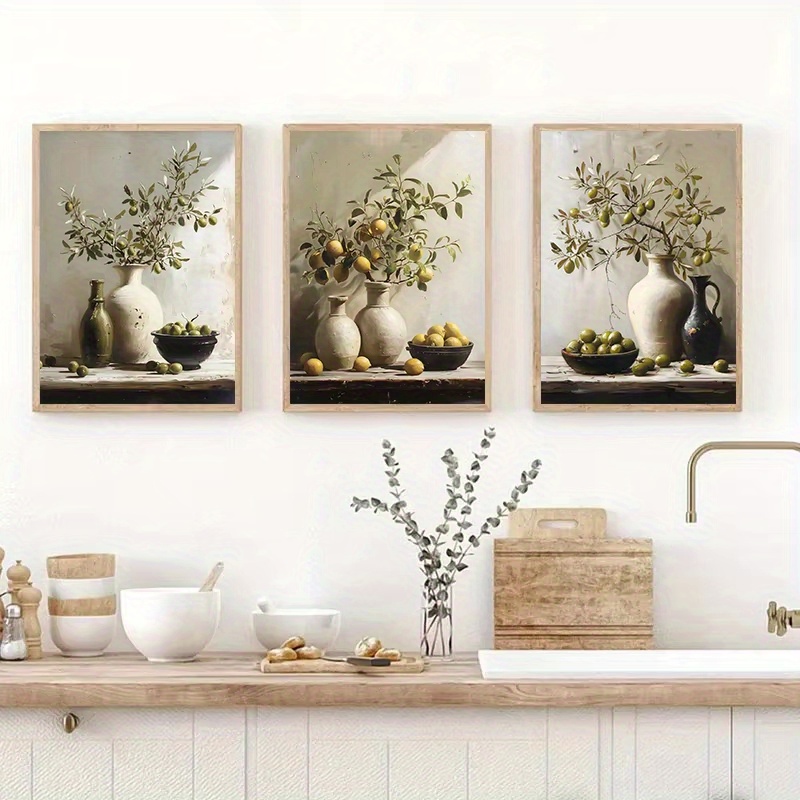 1pc frameless 1pc  Retro Still - Family Tree Print avis et prix
